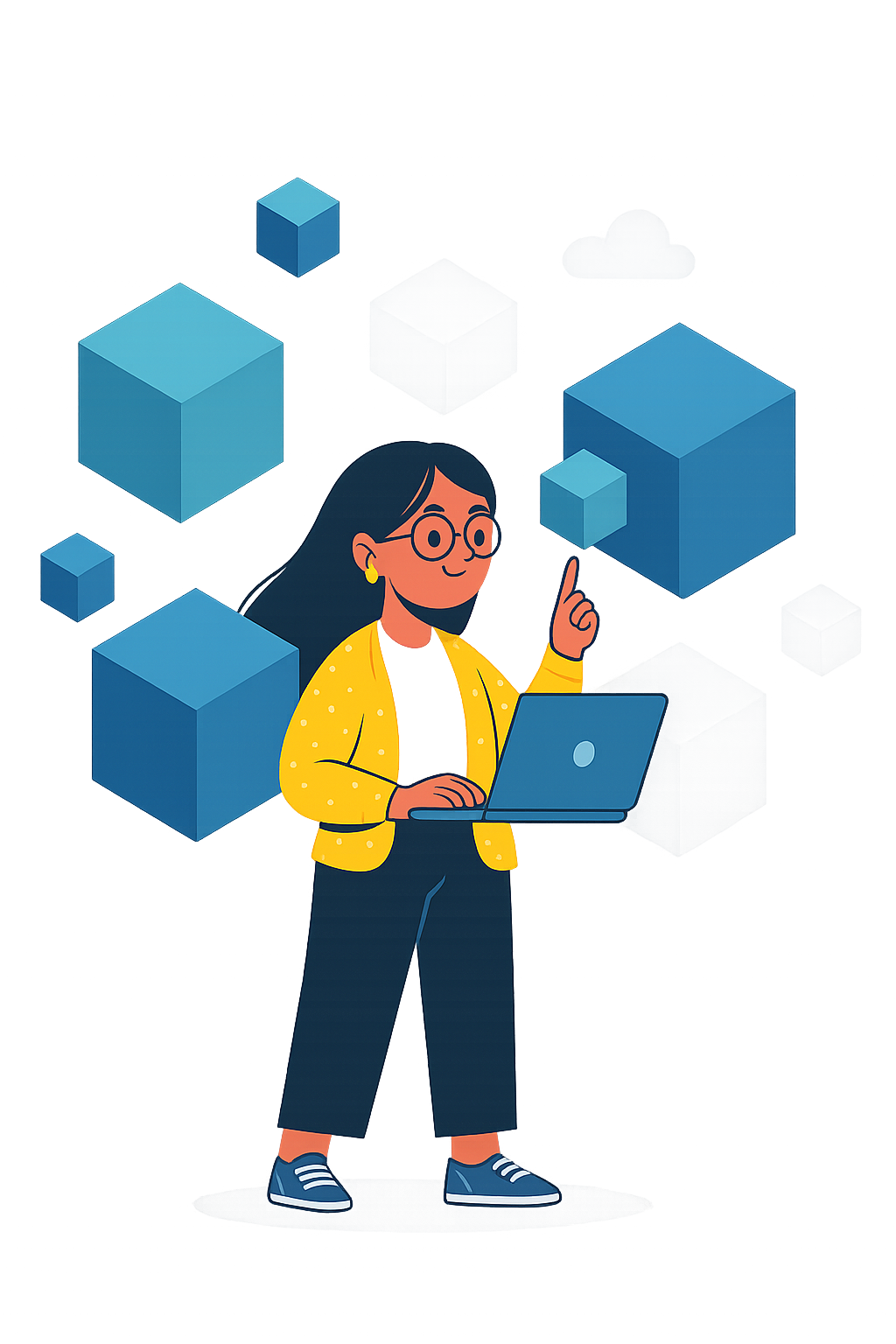 Ilustração de login